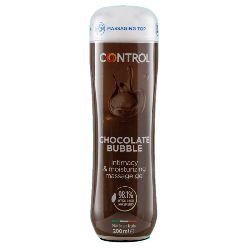 Control - Gel De Massage 3 En 1 Bulle De Chocolat 200 Ml